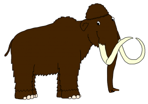 Woolly mammoth cartoon by David Twamley